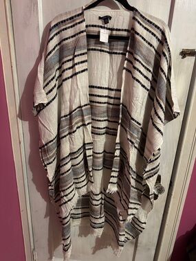 American Eagle Open-Front Lightweight Beach Coverup